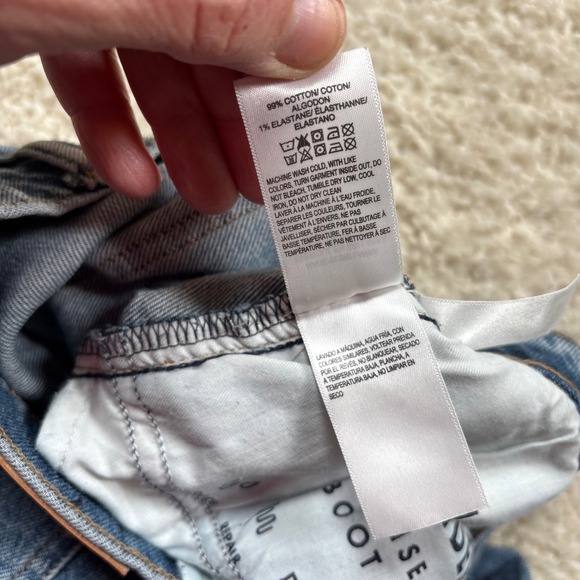 Lucky Brand Easy Rider Mid Rise Boot Jeans Distressed Medium Wash Women's 2 26R - Picture 11 of 14